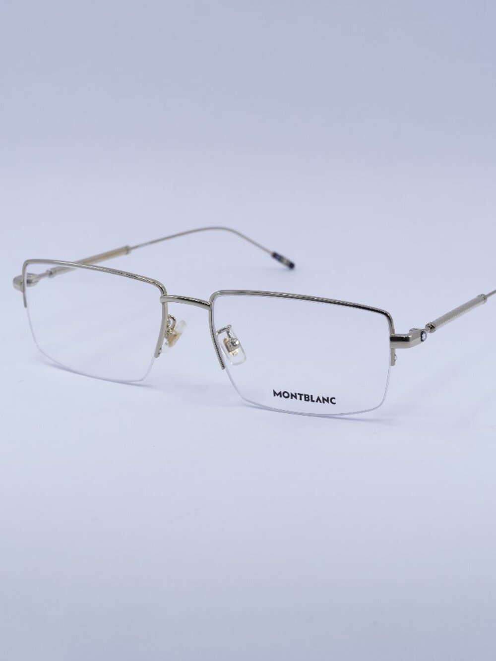 Montblanc MB0113O 004 Eyeglasses Gold 58mm Rectangle Frame